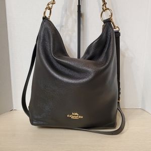 Coach leather Abby duffle cross body purse